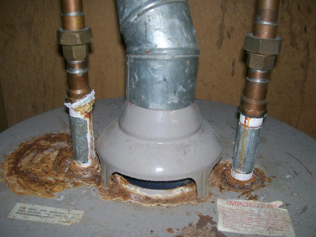 corroded piping